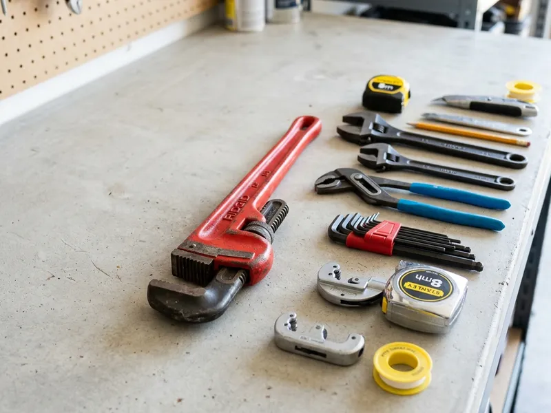 Professional plumbers in Mount Lena, MD equipped with top-tier tools for residential and commercial plumbing services.